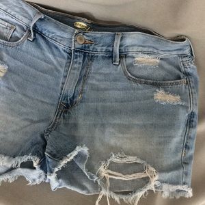 Distressed Old Navy Jean Shorts